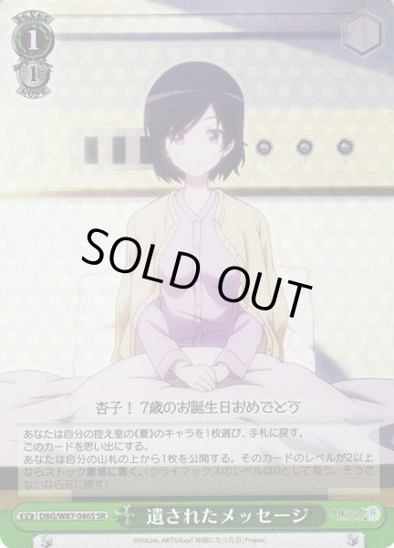 画像1: 【WS】遺されたメッセージ【SR】DBG/W87-046S (1)