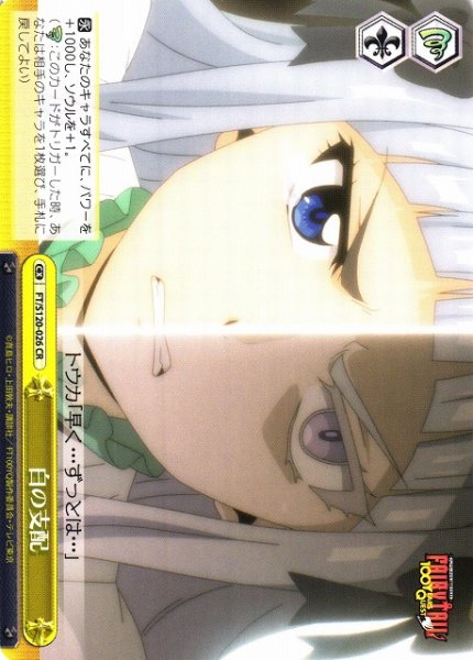 画像1: 【WS】白の支配【CR】FT/S120-026 (1)