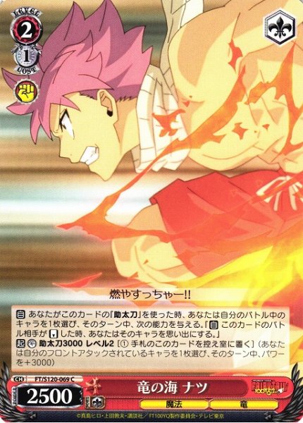 画像1: 【WS】竜の海 ナツ【C】FT/S120-069 (1)