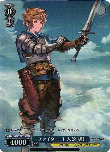 画像1: 【WS】ファイター 主人公(男)【SR】GBF/S134-105S (1)