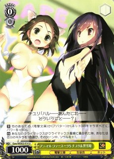 ヴァイス 電撃文庫 SR 水着の親友 黒雪姫\u0026フーコ 4枚セット 未使用品