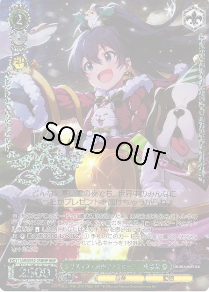 画像1: 【WS】クリスマス・withファミリー! 我那覇 響(箔押し)【BNP】IAS/SE52-25BNP (1)