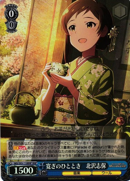 画像1: 【WS】寛ぎのひととき 北沢志保【BNP】IMS/S93-110BNP (1)
