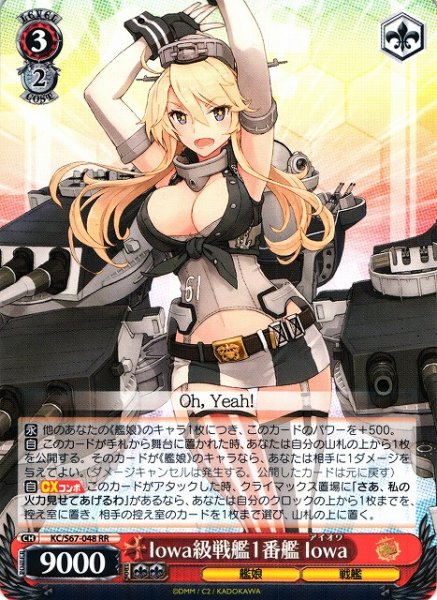 画像1: 【WS】Iowa級戦艦1番艦 Iowa【RR】KC/S67-048 (1)