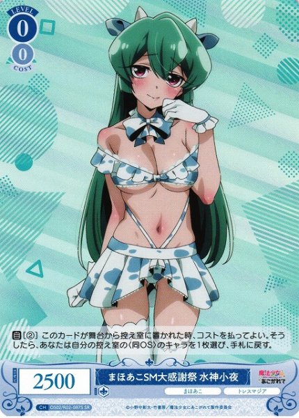 画像1: 【WSR】まほあこSM大感謝祭　水神小夜【SR】OS02/R02-087S (1)