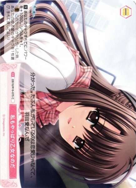 画像1: 【WSR】私もやっぱり乙女なのだ【C】OS10/R10-075 (1)