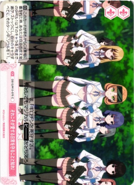 画像1: 【WSR】それこそが愛する日常を守ることと知れ！【C】OS12/R12-075 (1)