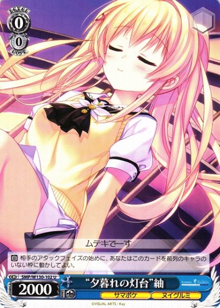 画像1: 【WS】“夕暮れの灯台”紬【U】SMP/W130-102 (1)