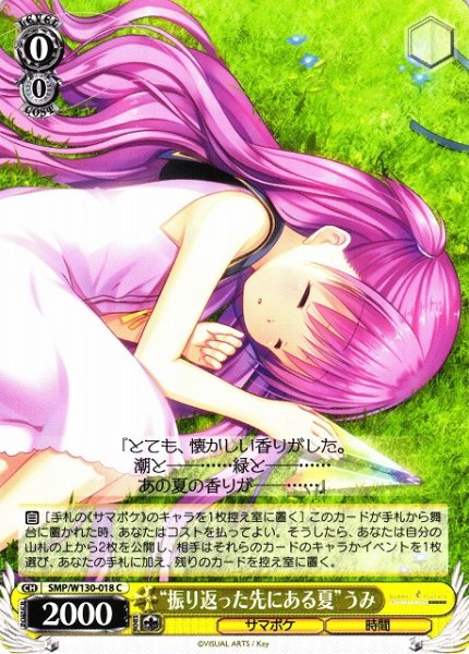 画像1: 【WS】“振り返った先にある夏”うみ【C】SMP/W130-018 (1)