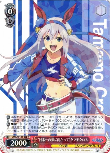 画像1: 【WS】“日本一の夢に向かって”タマモクロス【R】UMA/W134-058 (1)