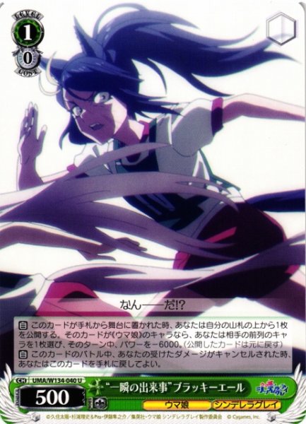 画像1: 【WS】“一瞬の出来事”ブラッキーエール【U】UMA/W134-040 (1)