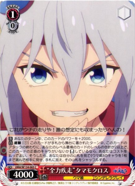 画像1: 【WS】“全力疾走”タマモクロス【C】UMA/W134-065 (1)