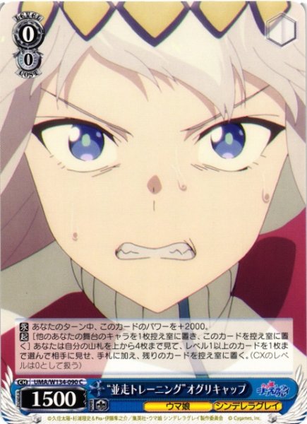 画像1: 【WS】“並走トレーニング”オグリキャップ【C】UMA/W134-090 (1)