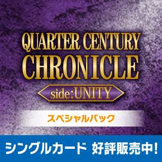 QUARTER CENTURY CHRONICLE side:UNITY