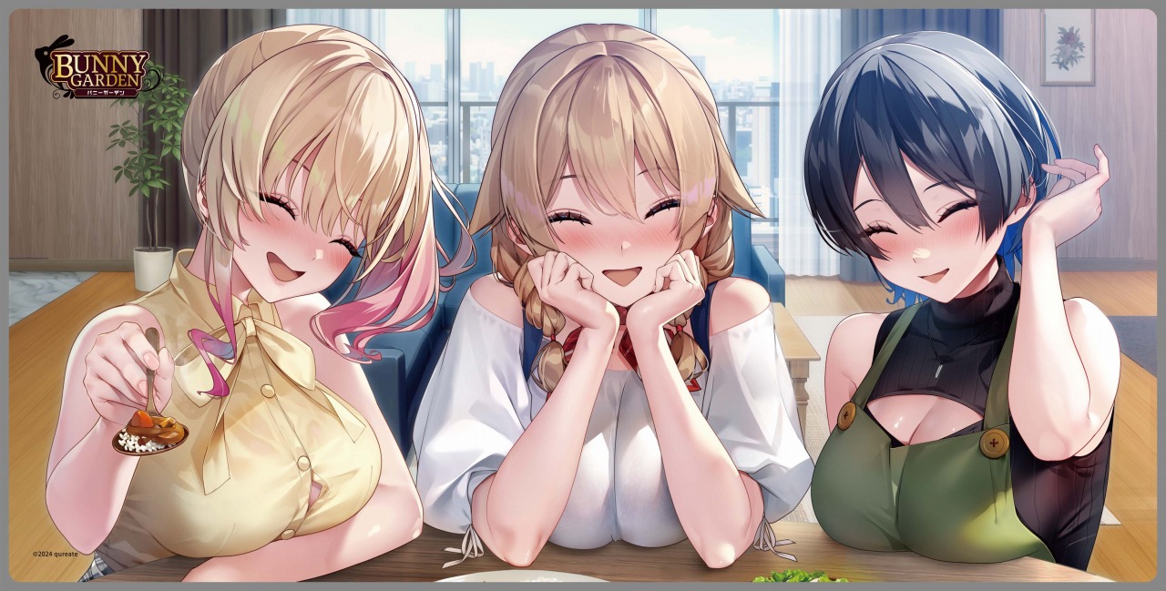 Amazon.co.jp: バニーガーデン ゲーマーズ限定 マルチデスクマット プレイマット : おもちゃ