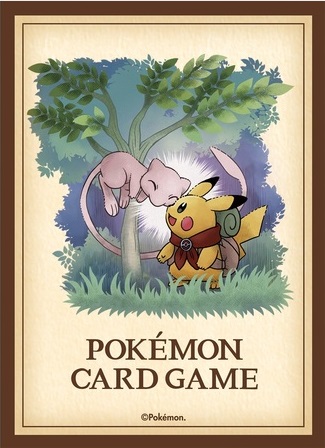 【ポケカサプライ】[スリーブ]デッキシールド PIKACHU ADVENTURE PIKACHU ＆ MEW