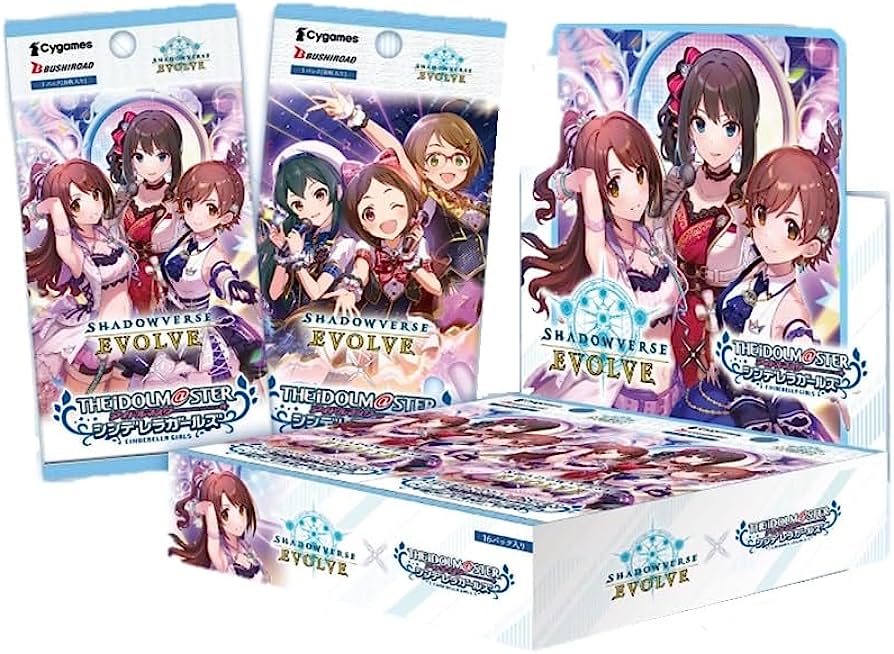 シャドウバース　アイドルマスター　シンデレラガールズ　4box