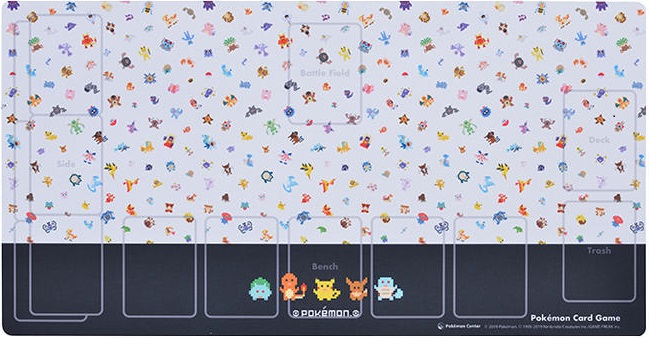 ポケカサプライ】[プレイマット]ラバープレイマット BL Pokemon Black