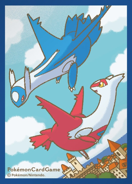 ポケカサプライ スリーブ デッキシールド ラティアス ラティオス Ver 2 通販ならカードラボオンラインショップ